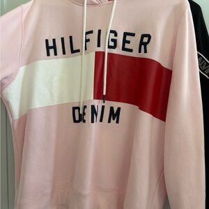 Tommy Hilfiger Pink and Red Sweater